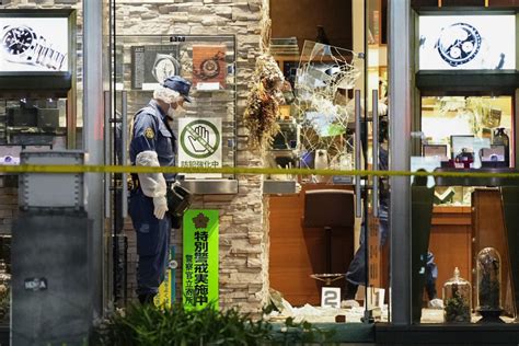 ginza rolex robbery|Ginza watch shop robbery.